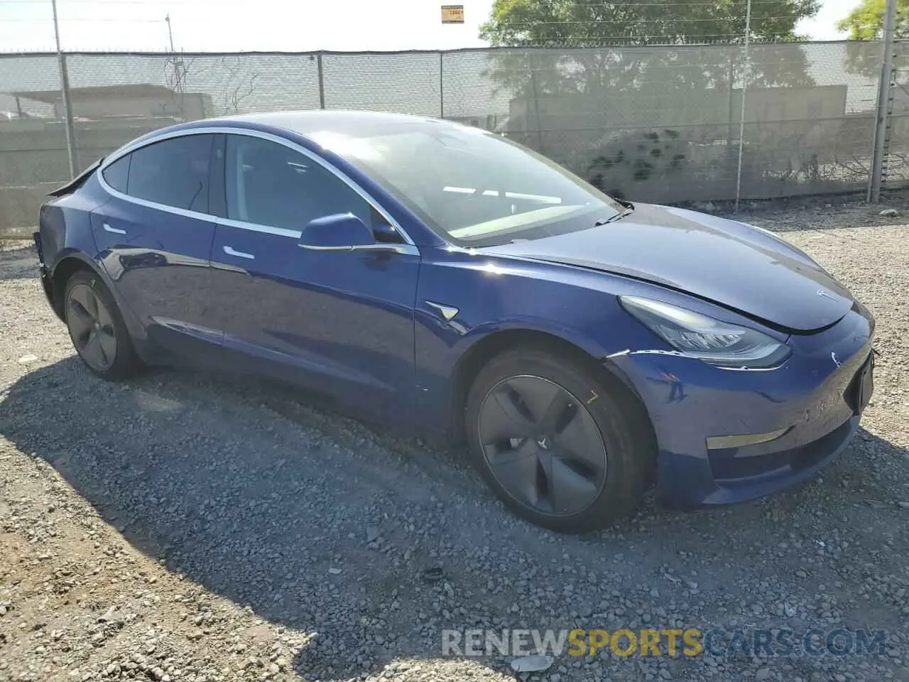 4 Photograph of a damaged car 5YJ3E1EA2KF485767 TESLA MODEL 3 2019