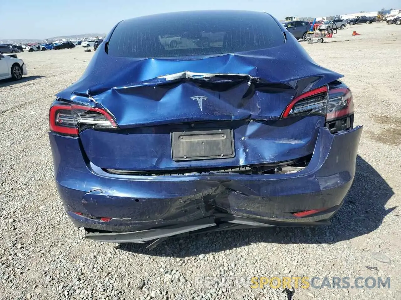 6 Photograph of a damaged car 5YJ3E1EA2KF485767 TESLA MODEL 3 2019