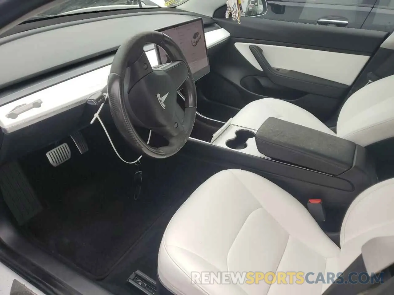 7 Photograph of a damaged car 5YJ3E1EA2KF486532 TESLA MODEL 3 2019