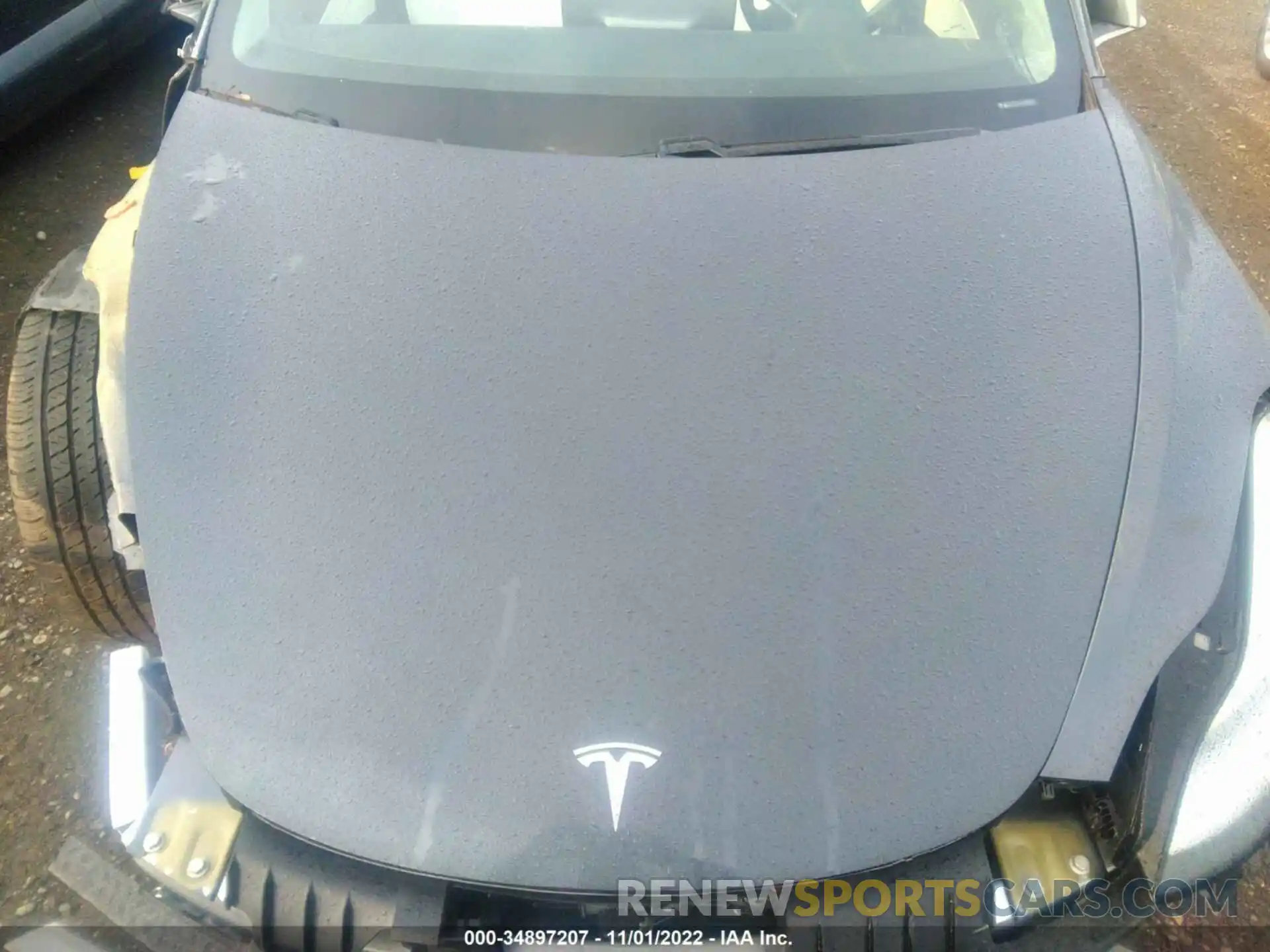 10 Photograph of a damaged car 5YJ3E1EA2KF509680 TESLA MODEL 3 2019