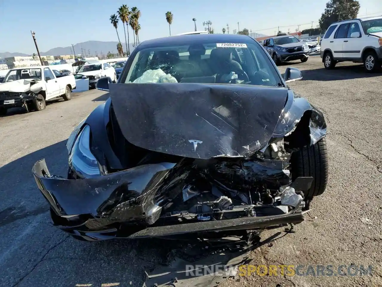 5 Photograph of a damaged car 5YJ3E1EA3KF189978 TESLA MODEL 3 2019