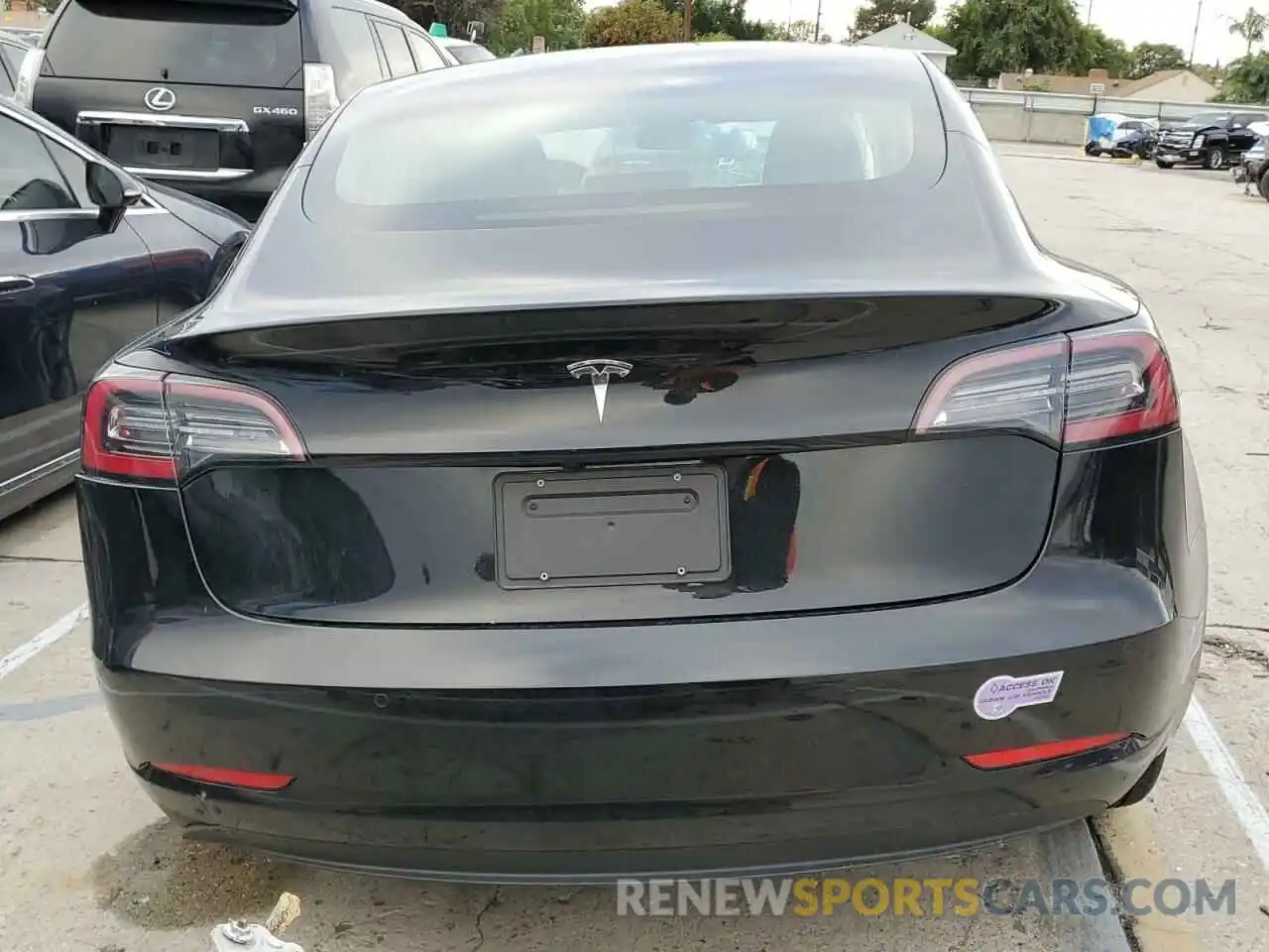 6 Photograph of a damaged car 5YJ3E1EA3KF189978 TESLA MODEL 3 2019