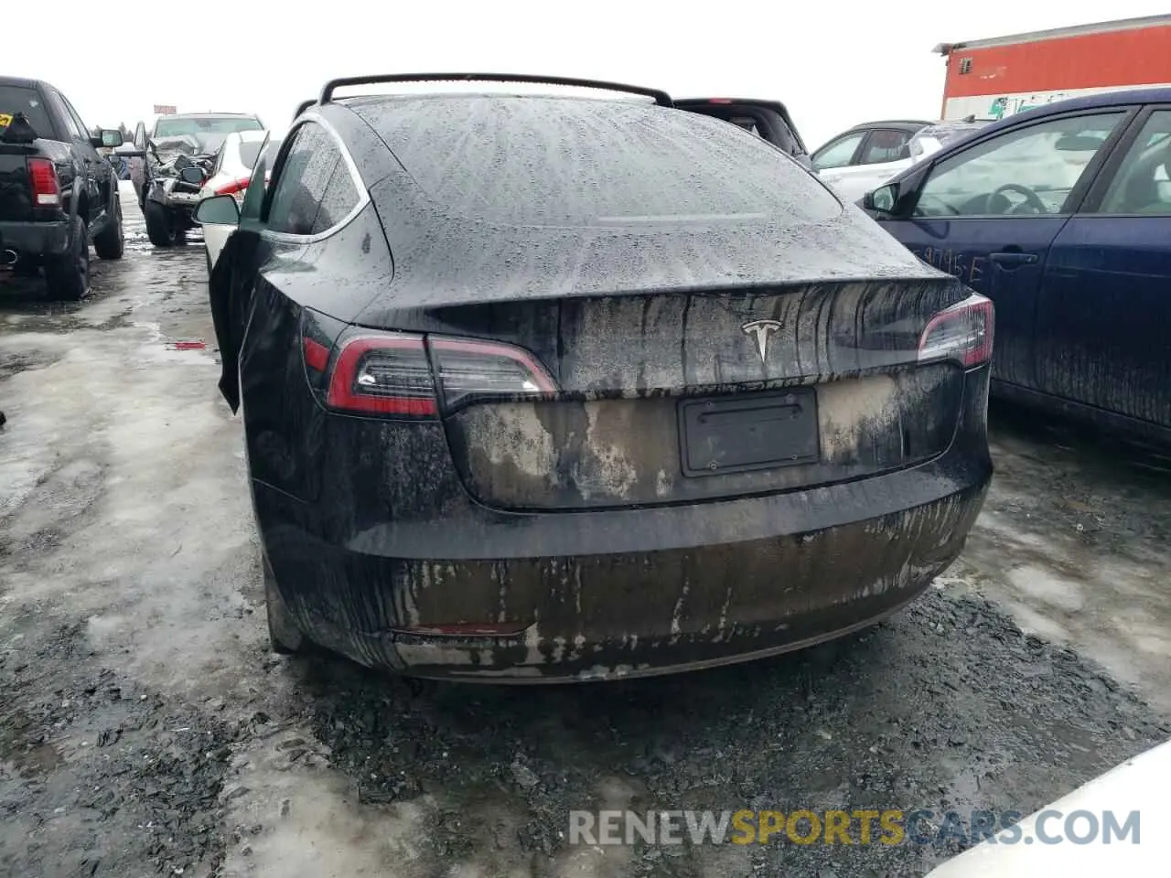 6 Photograph of a damaged car 5YJ3E1EA3KF265389 TESLA MODEL 3 2019