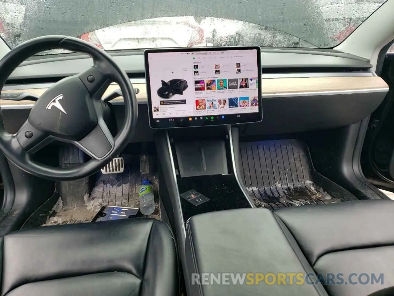 8 Photograph of a damaged car 5YJ3E1EA3KF265389 TESLA MODEL 3 2019