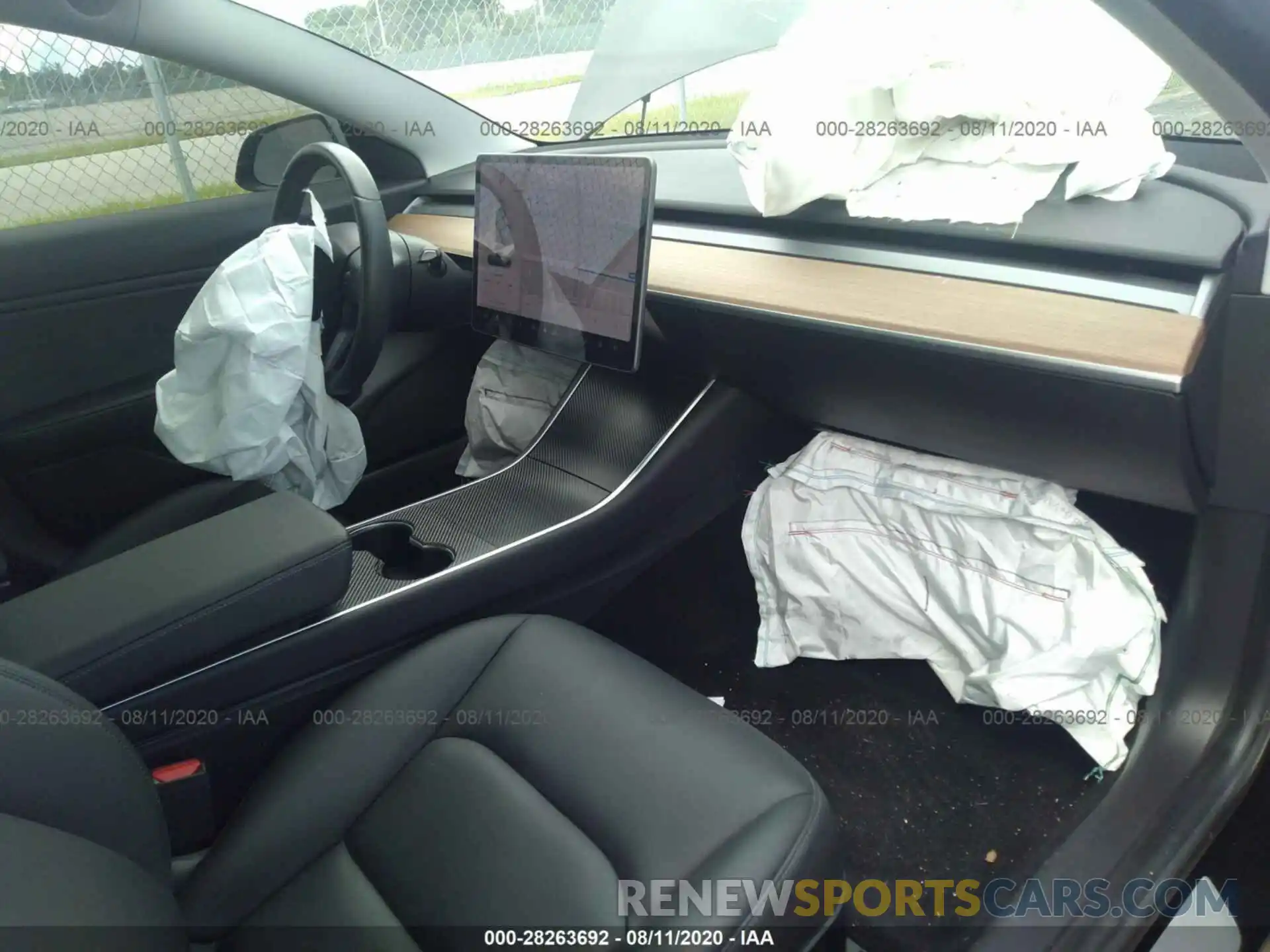 5 Photograph of a damaged car 5YJ3E1EA3KF296495 TESLA MODEL 3 2019