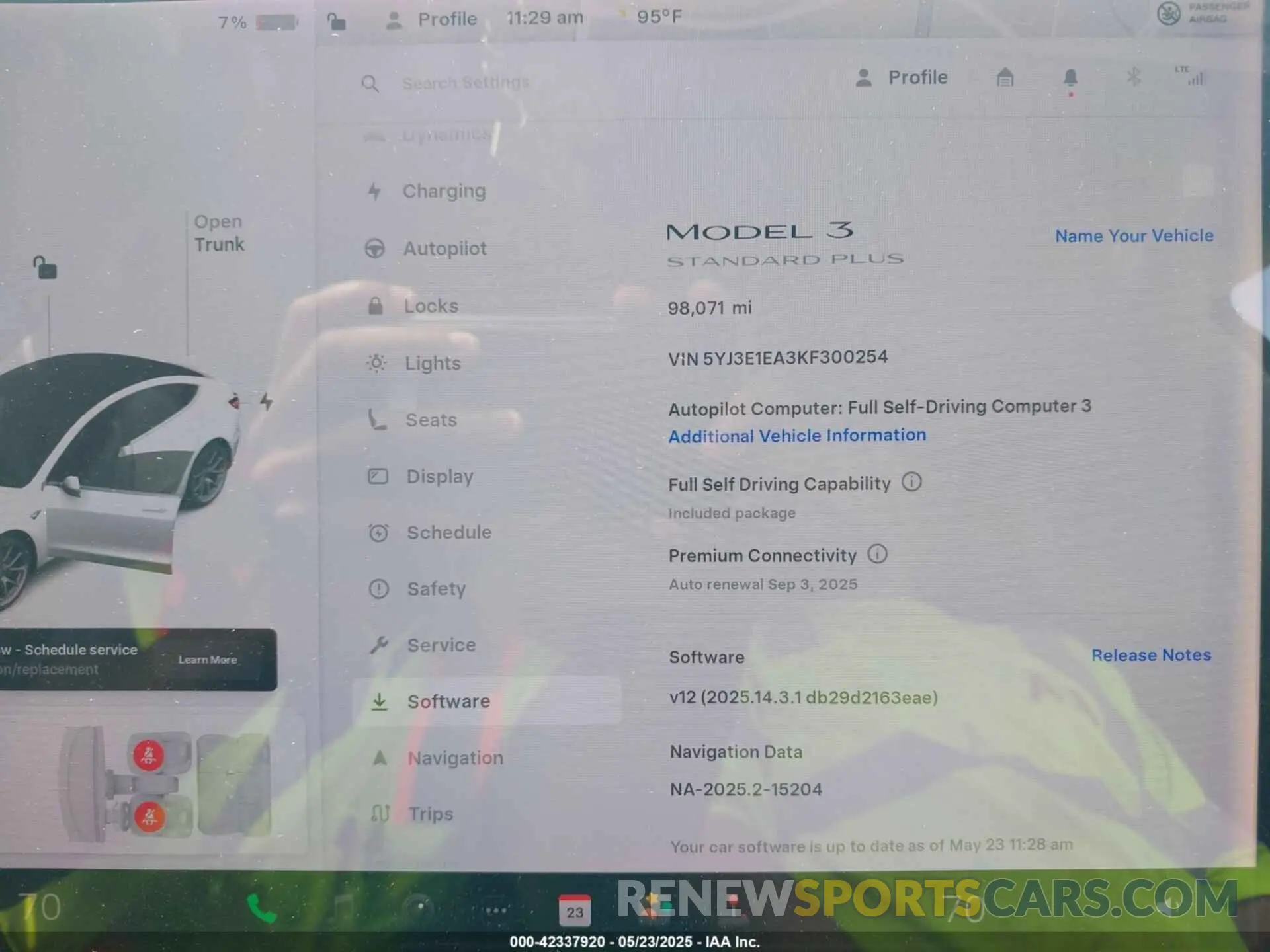 18 Photograph of a damaged car 5YJ3E1EA3KF300254 TESLA MODEL 3 2019