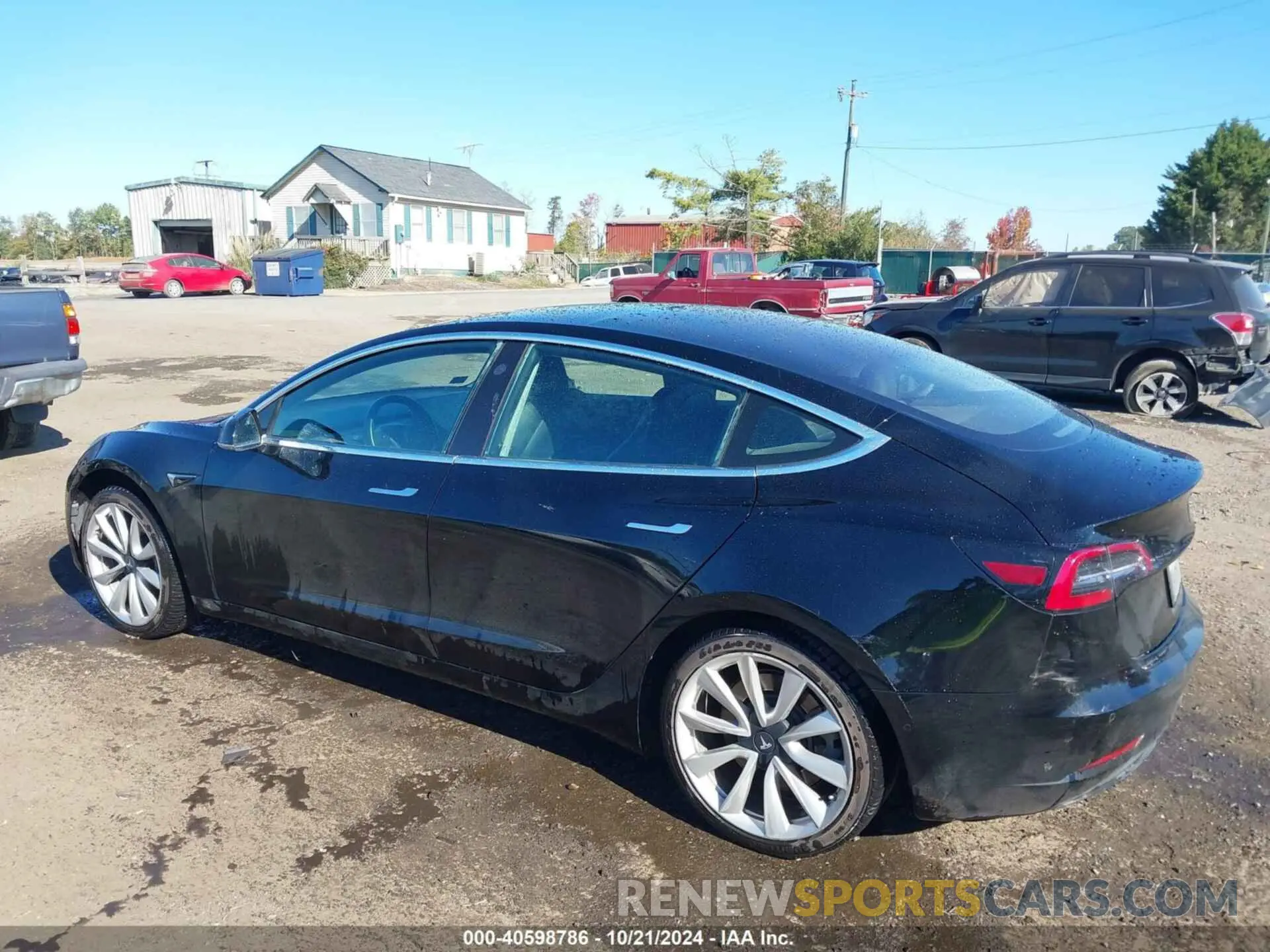 3 Photograph of a damaged car 5YJ3E1EA3KF300688 TESLA MODEL 3 2019
