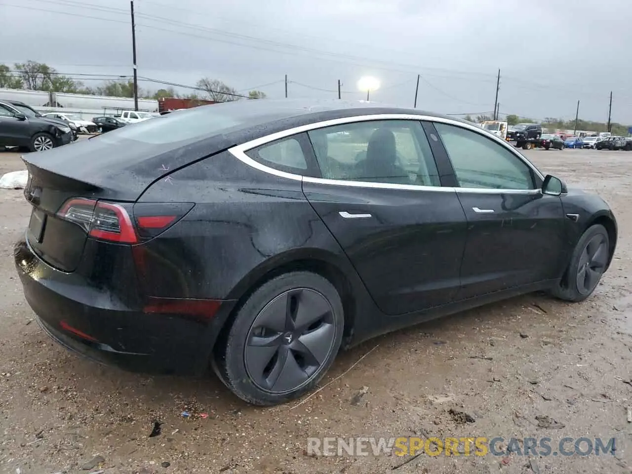 3 Photograph of a damaged car 5YJ3E1EA3KF304207 TESLA MODEL 3 2019