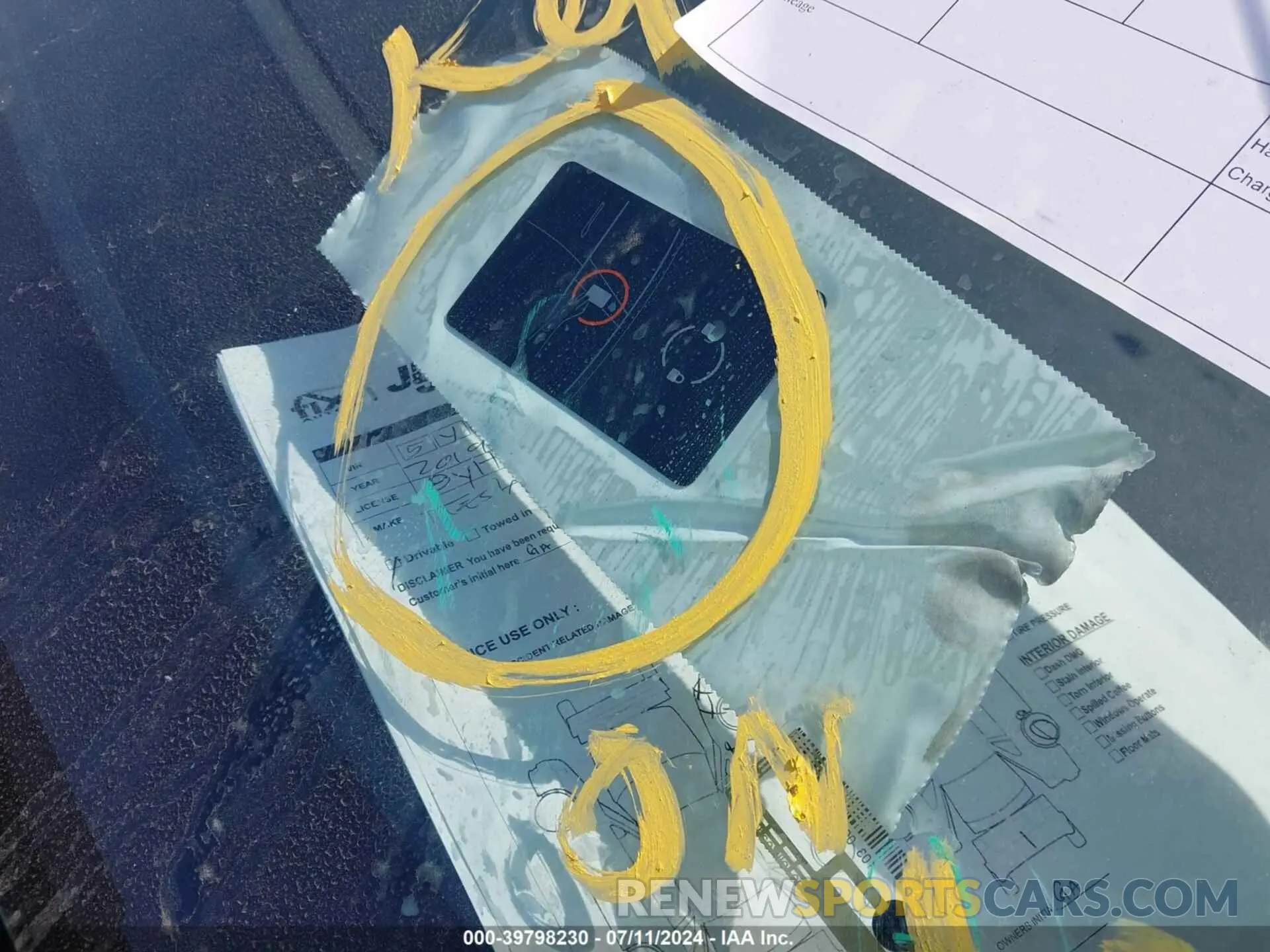 11 Photograph of a damaged car 5YJ3E1EA3KF304546 TESLA MODEL 3 2019