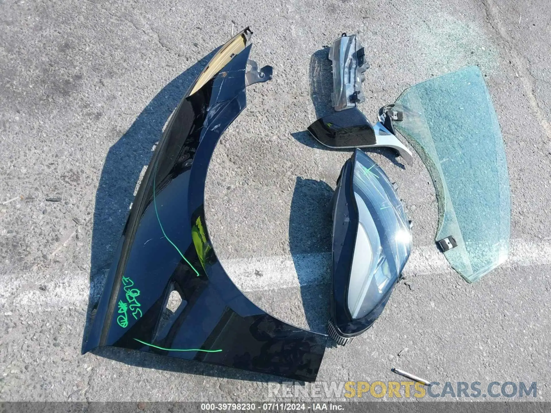 12 Photograph of a damaged car 5YJ3E1EA3KF304546 TESLA MODEL 3 2019