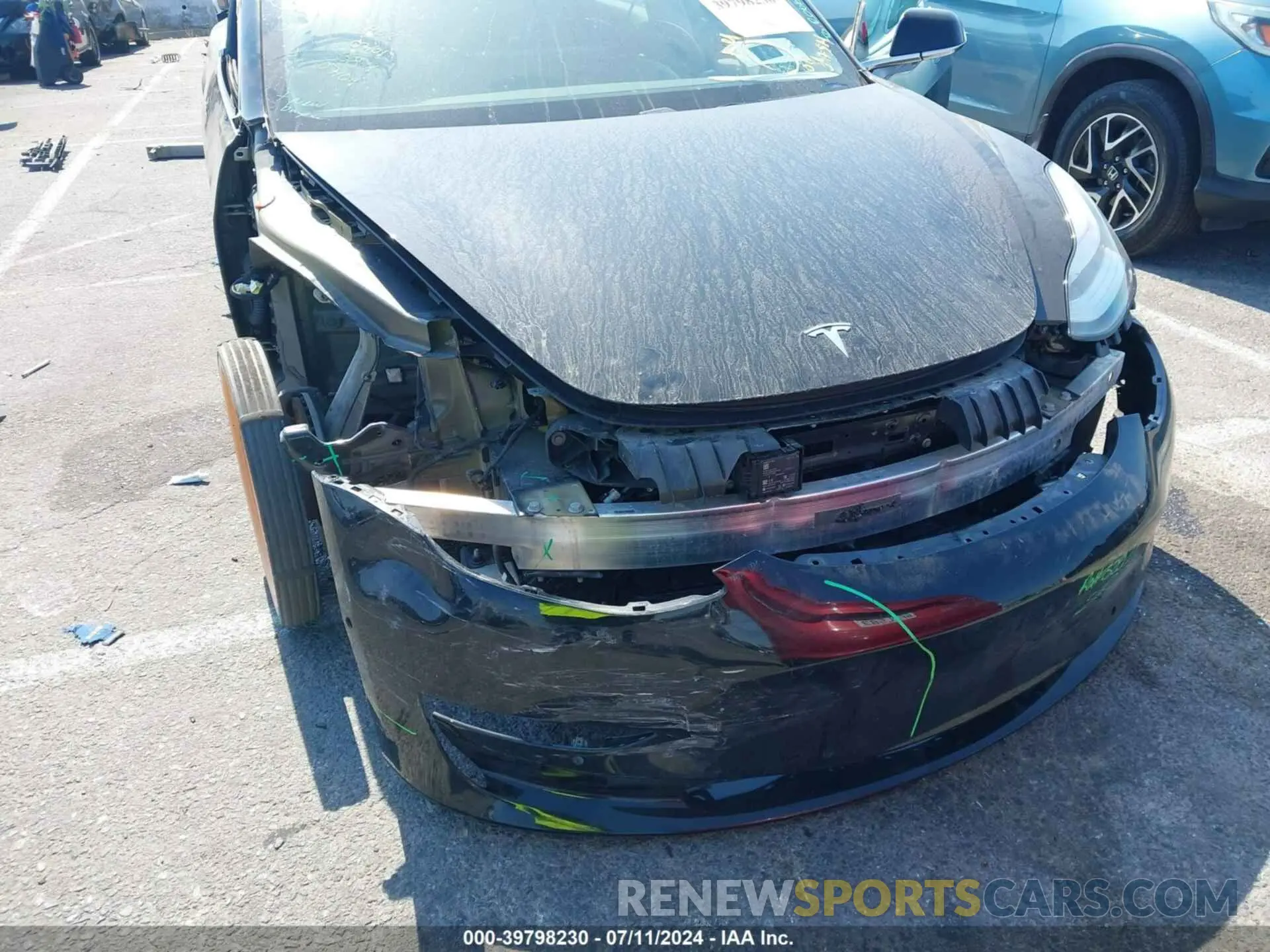 6 Photograph of a damaged car 5YJ3E1EA3KF304546 TESLA MODEL 3 2019