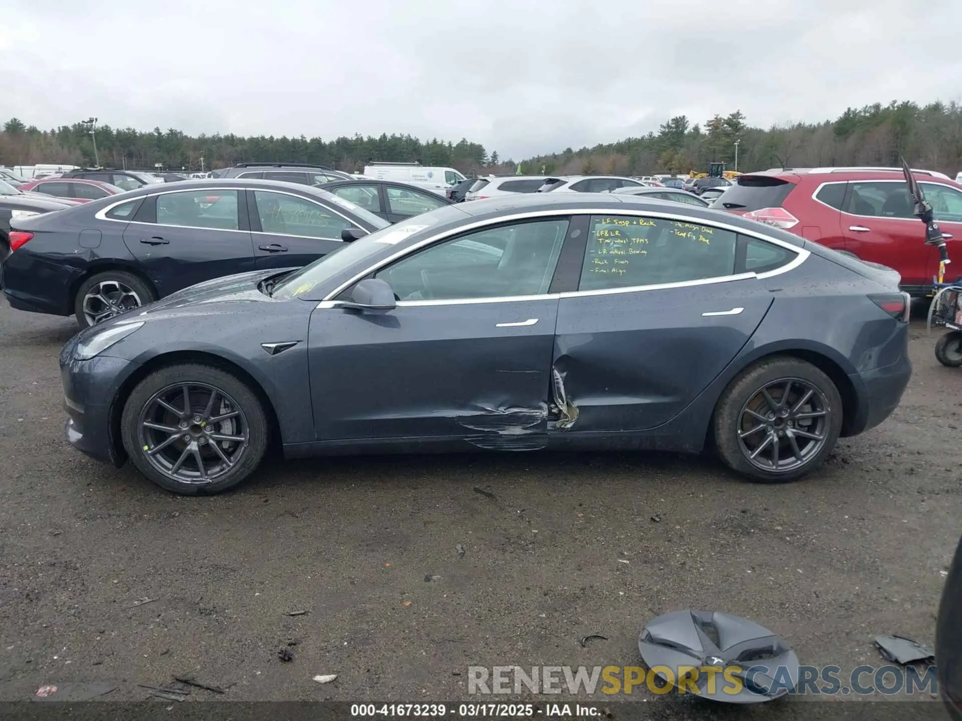 14 Photograph of a damaged car 5YJ3E1EA3KF307415 TESLA MODEL 3 2019