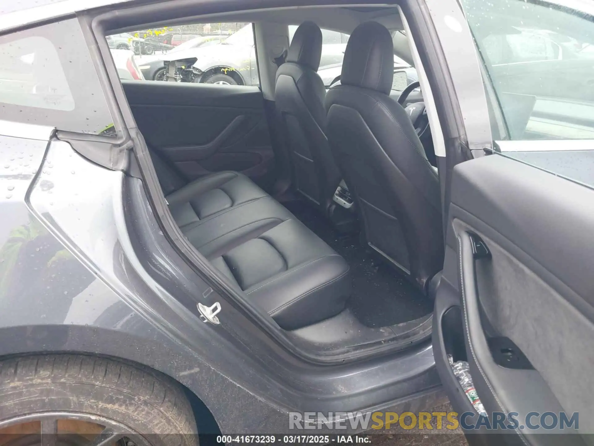 8 Photograph of a damaged car 5YJ3E1EA3KF307415 TESLA MODEL 3 2019
