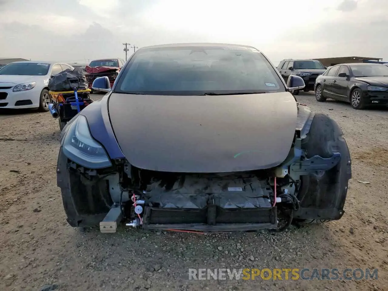 5 Photograph of a damaged car 5YJ3E1EA3KF309133 TESLA MODEL 3 2019