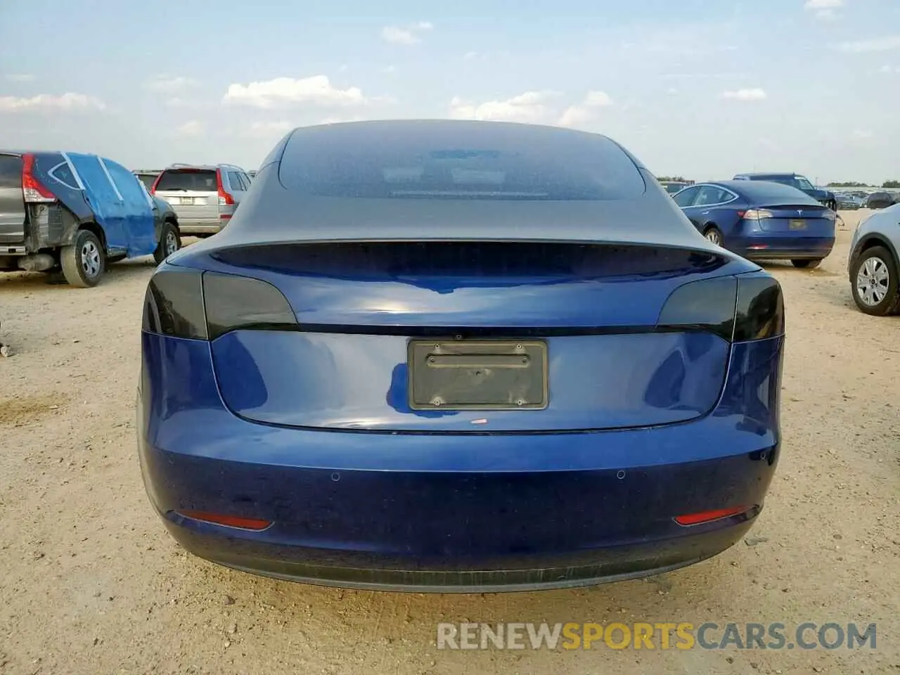 6 Photograph of a damaged car 5YJ3E1EA3KF309133 TESLA MODEL 3 2019