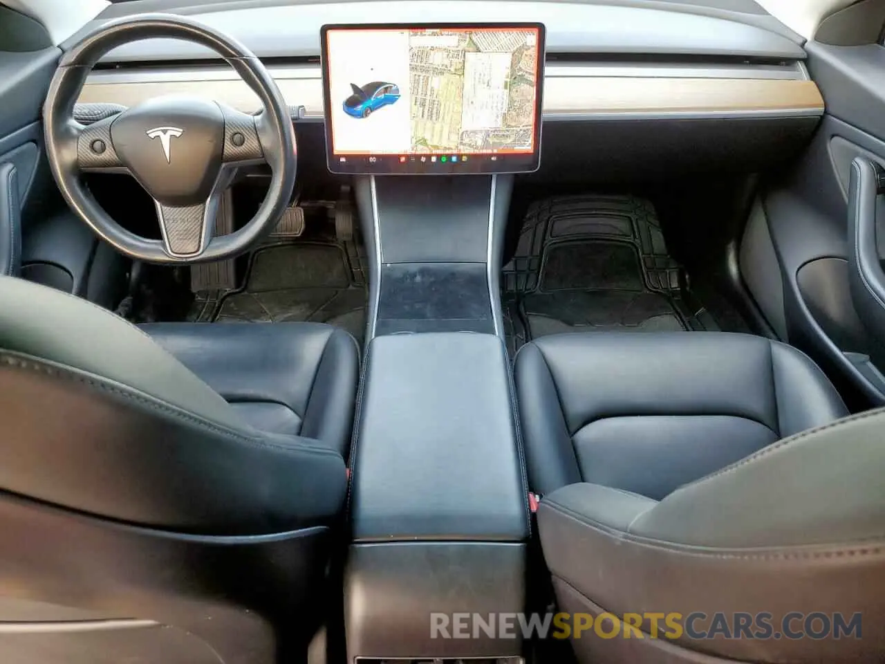 8 Photograph of a damaged car 5YJ3E1EA3KF309133 TESLA MODEL 3 2019