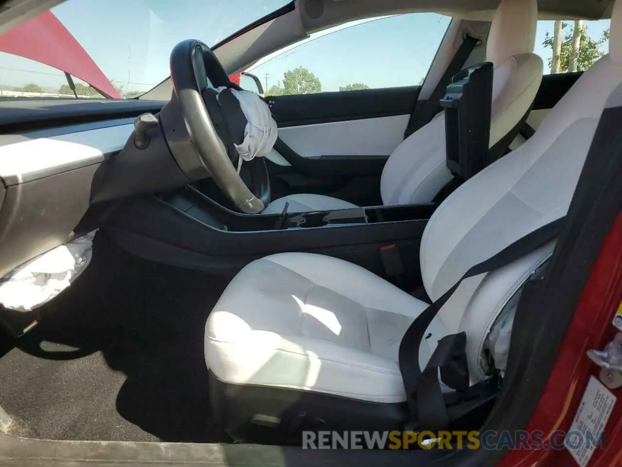 7 Photograph of a damaged car 5YJ3E1EA3KF312453 TESLA MODEL 3 2019