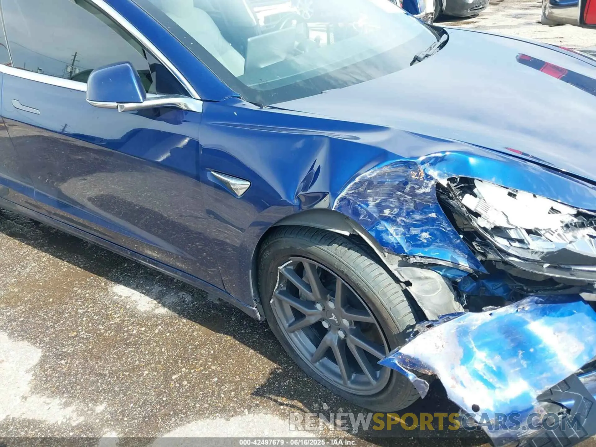 6 Photograph of a damaged car 5YJ3E1EA3KF312551 TESLA MODEL 3 2019