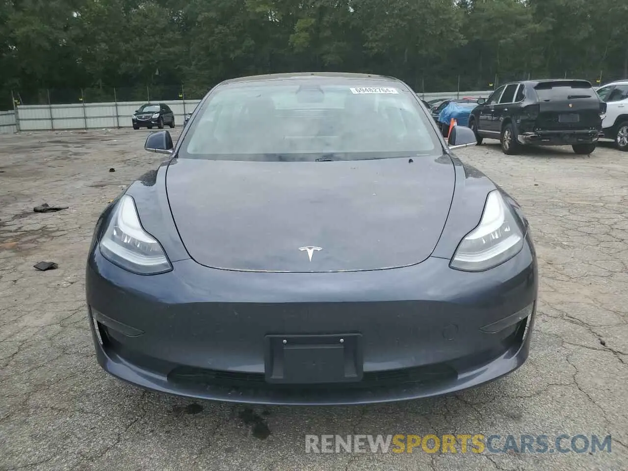 5 Photograph of a damaged car 5YJ3E1EA3KF313585 TESLA MODEL 3 2019
