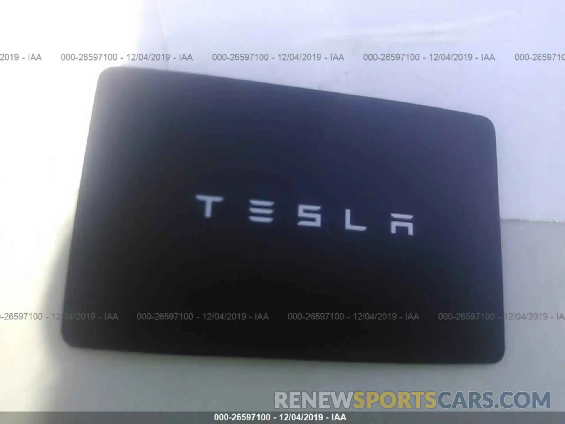 11 Photograph of a damaged car 5YJ3E1EA3KF315093 TESLA MODEL 3 2019