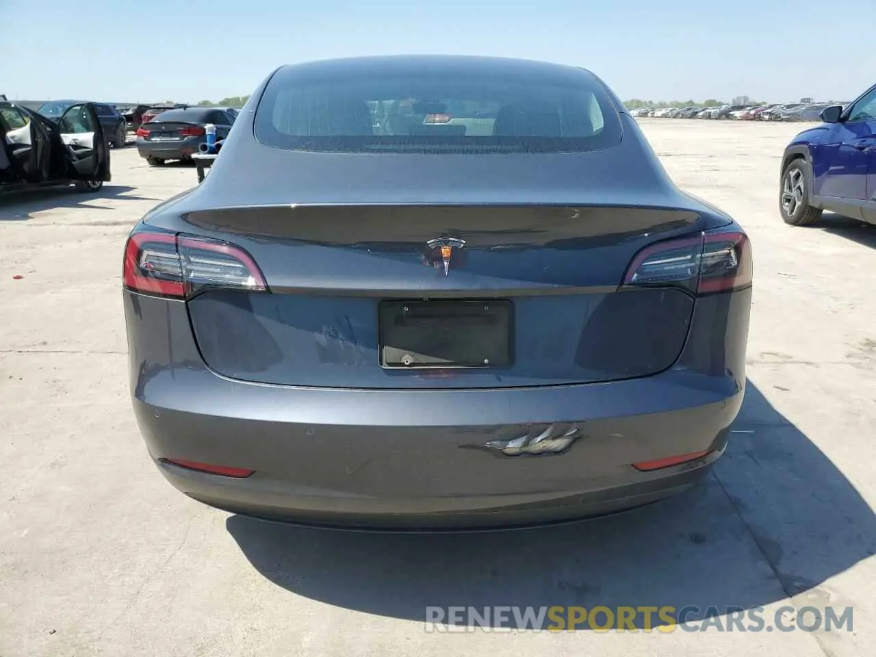 6 Photograph of a damaged car 5YJ3E1EA3KF317085 TESLA MODEL 3 2019