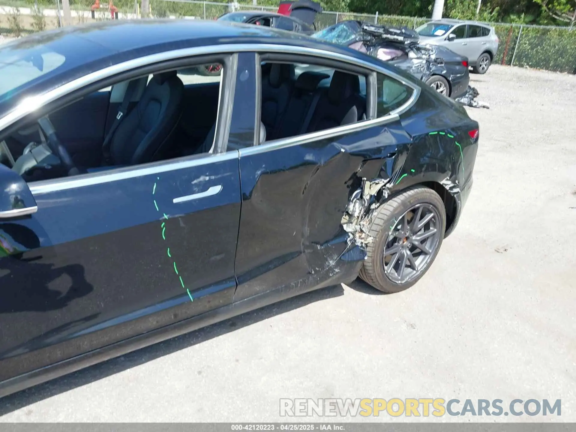 6 Photograph of a damaged car 5YJ3E1EA3KF324263 TESLA MODEL 3 2019