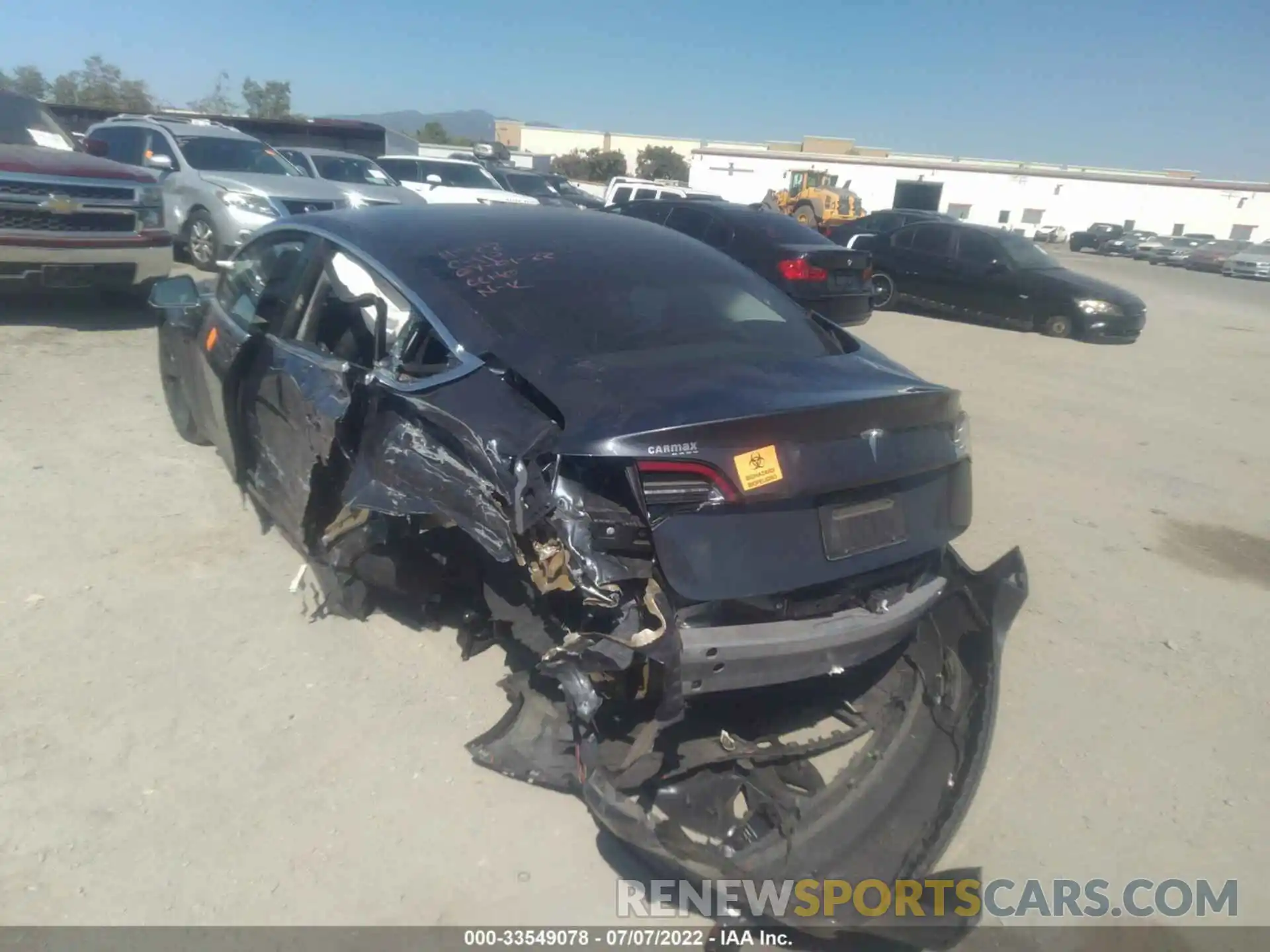 6 Photograph of a damaged car 5YJ3E1EA3KF325736 TESLA MODEL 3 2019