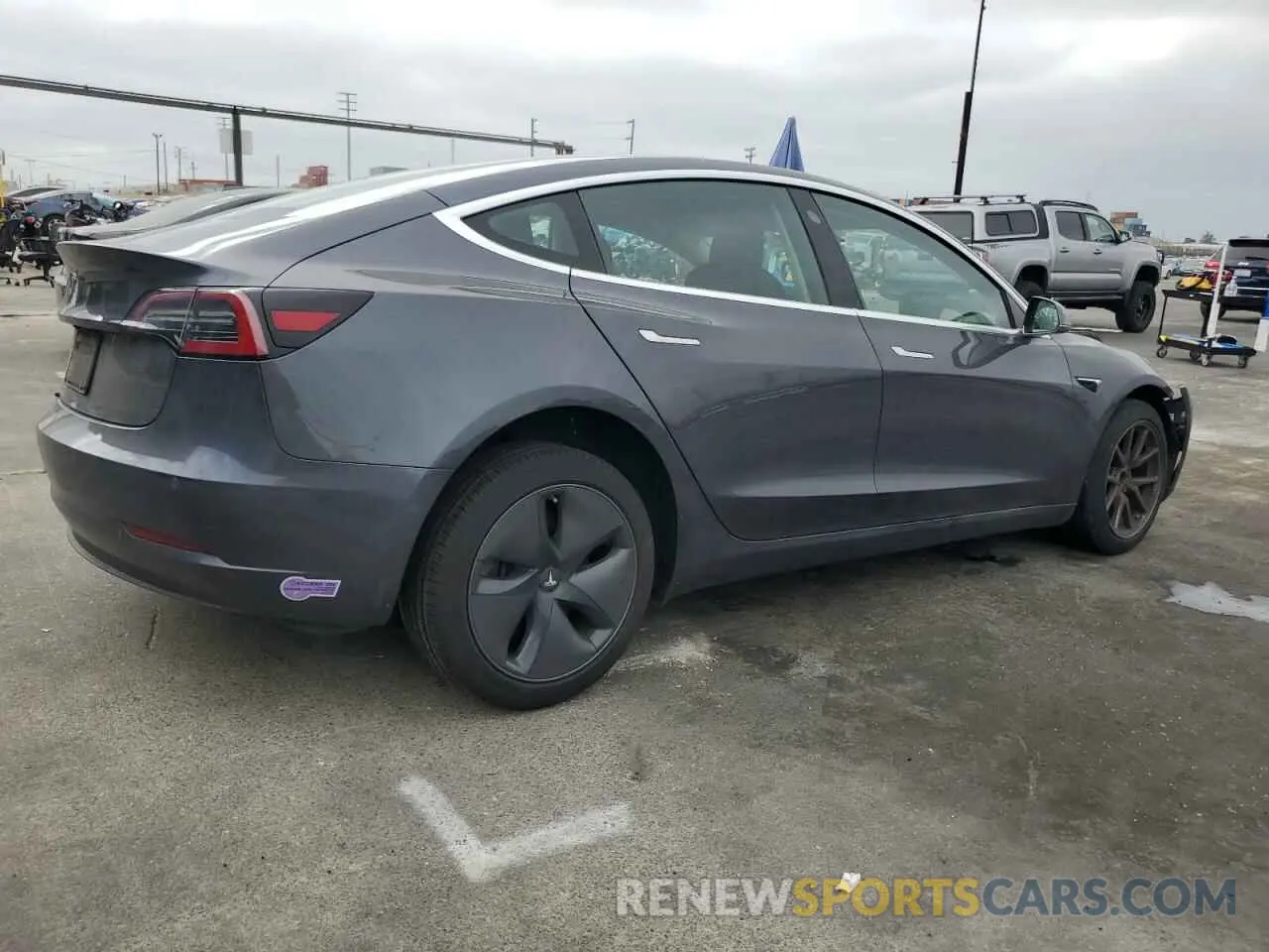 3 Photograph of a damaged car 5YJ3E1EA3KF331357 TESLA MODEL 3 2019