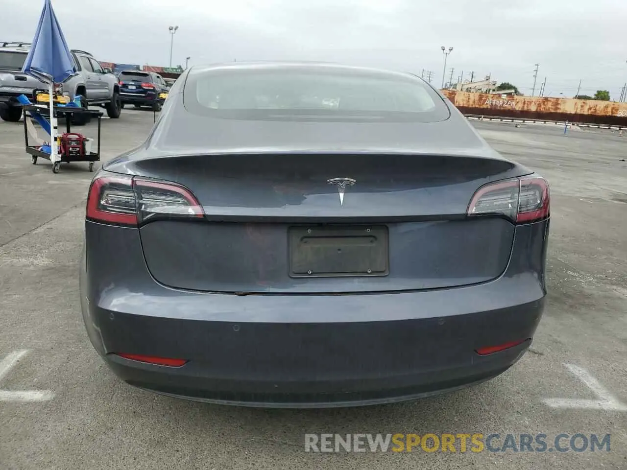 6 Photograph of a damaged car 5YJ3E1EA3KF331357 TESLA MODEL 3 2019