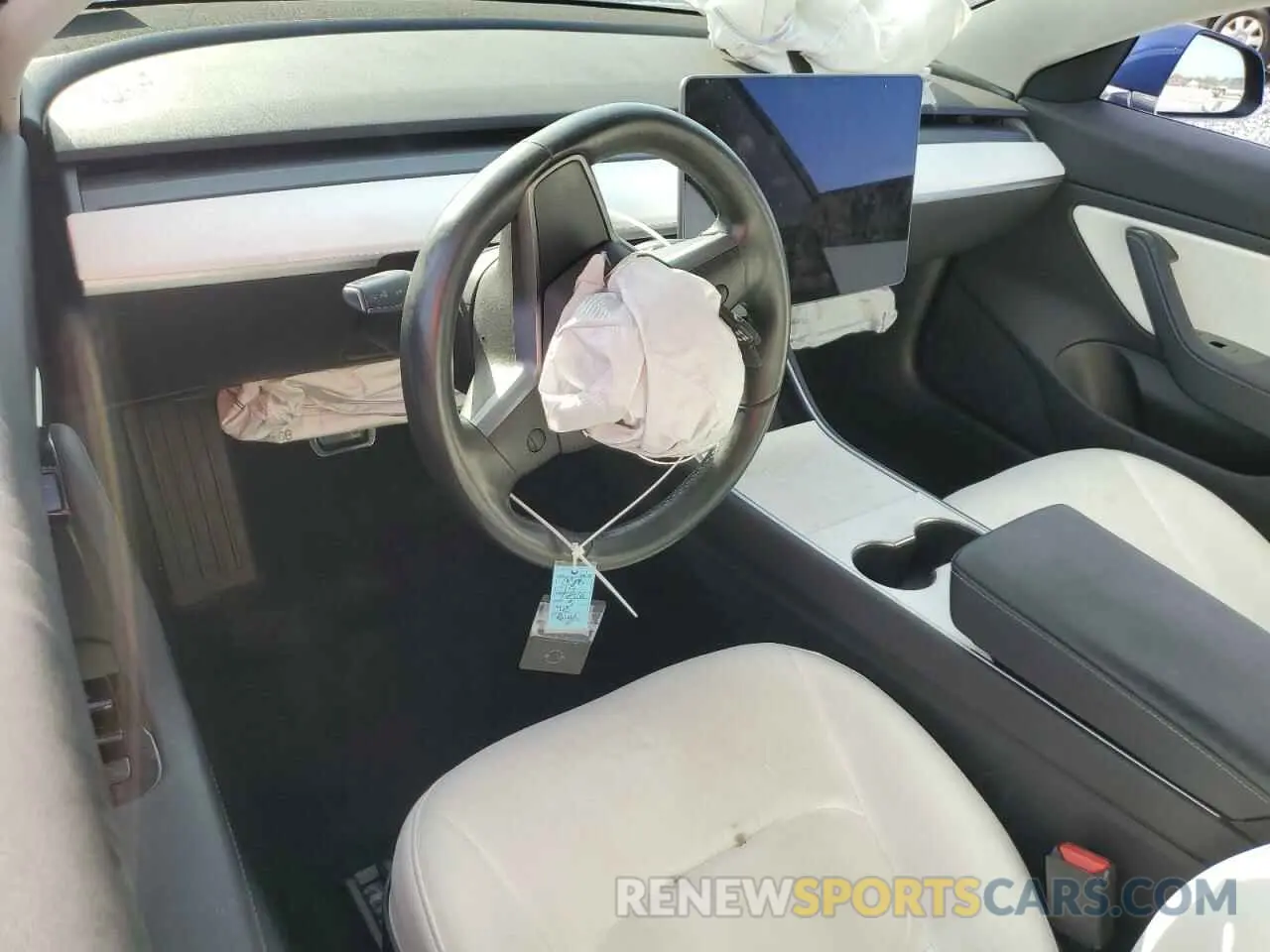 8 Photograph of a damaged car 5YJ3E1EA3KF332430 TESLA MODEL 3 2019