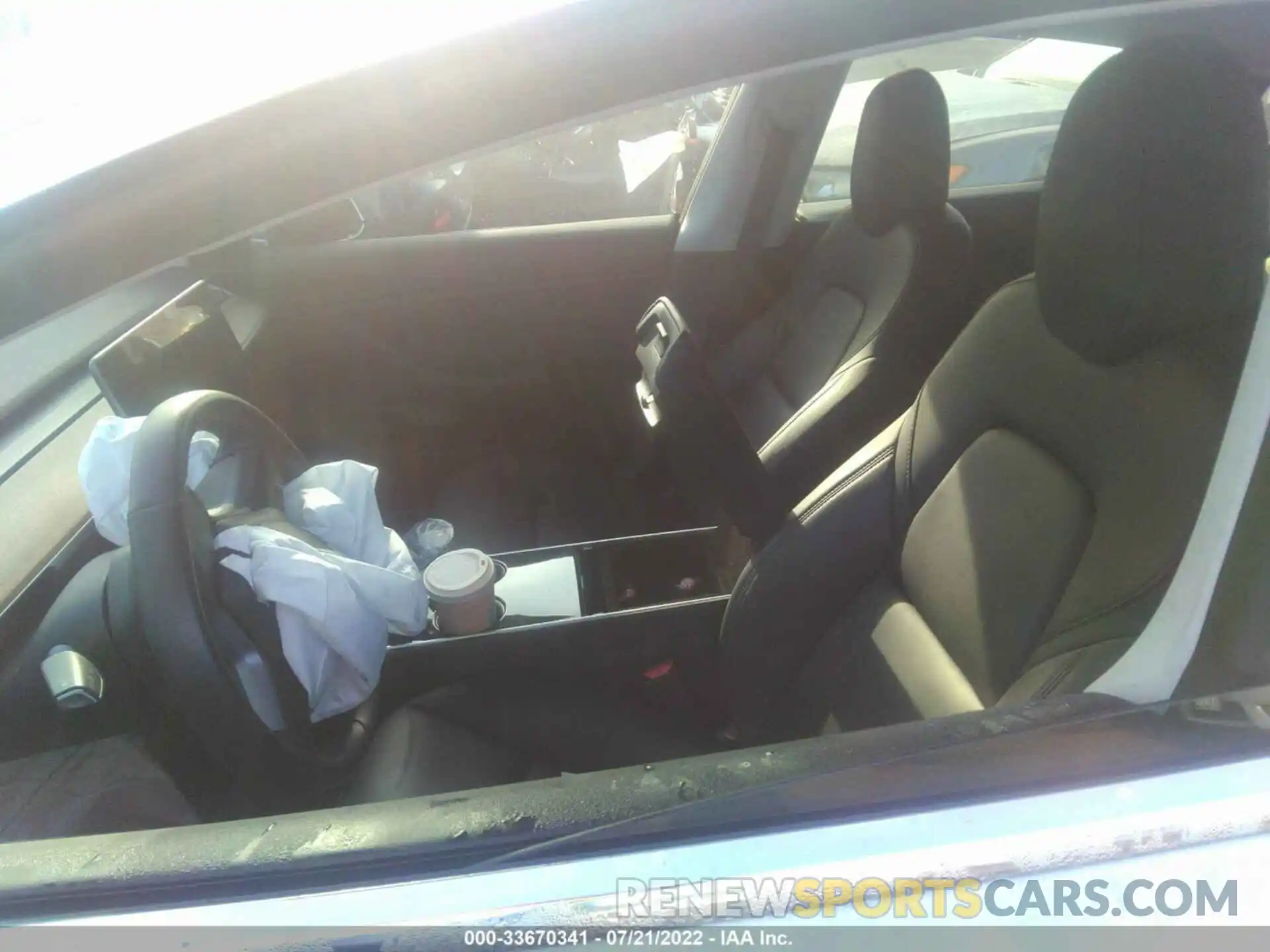 5 Photograph of a damaged car 5YJ3E1EA3KF345050 TESLA MODEL 3 2019