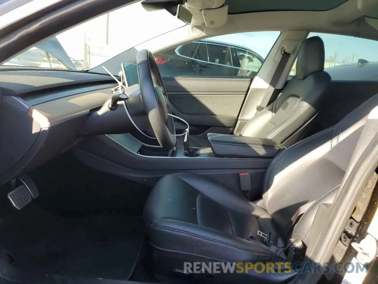 7 Photograph of a damaged car 5YJ3E1EA3KF346098 TESLA MODEL 3 2019