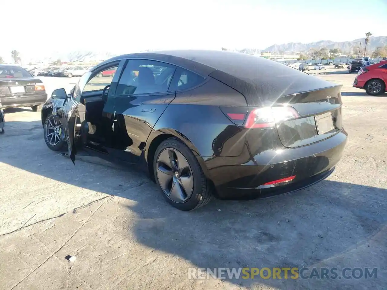 3 Photograph of a damaged car 5YJ3E1EA3KF361829 TESLA MODEL 3 2019