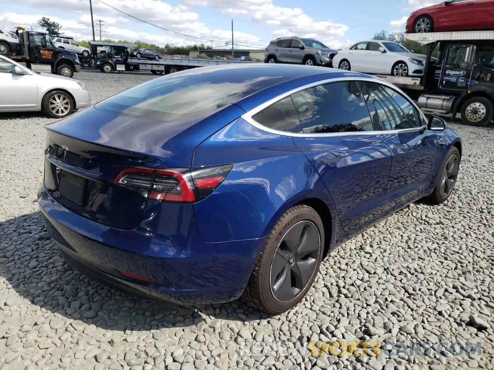 4 Photograph of a damaged car 5YJ3E1EA3KF362690 TESLA MODEL 3 2019