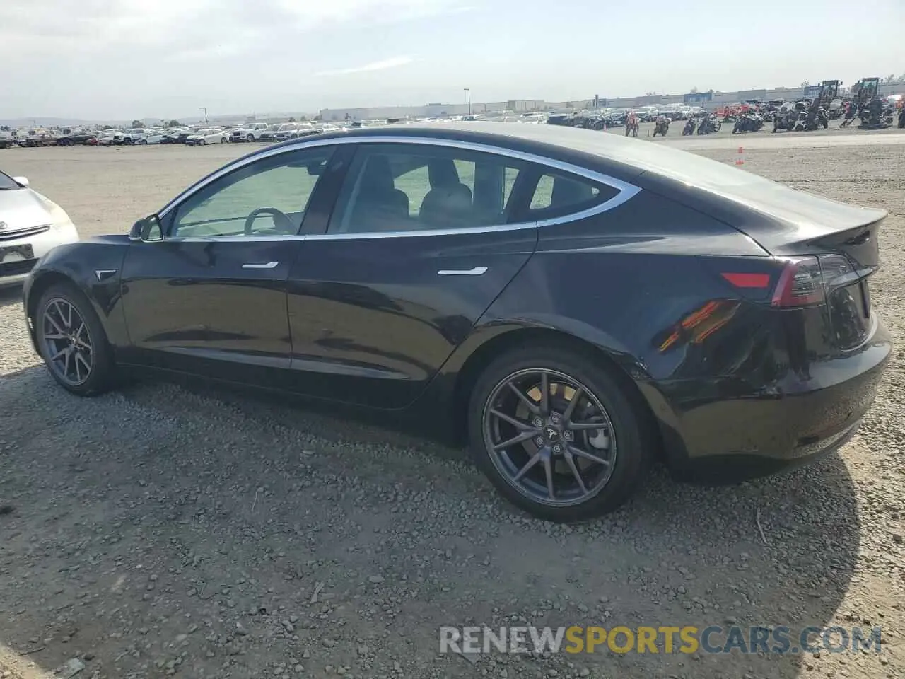 2 Photograph of a damaged car 5YJ3E1EA3KF395219 TESLA MODEL 3 2019