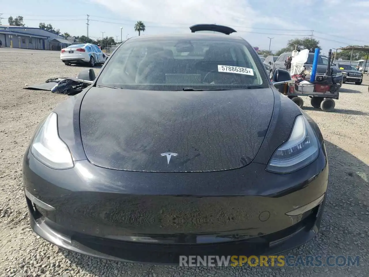 5 Photograph of a damaged car 5YJ3E1EA3KF395219 TESLA MODEL 3 2019