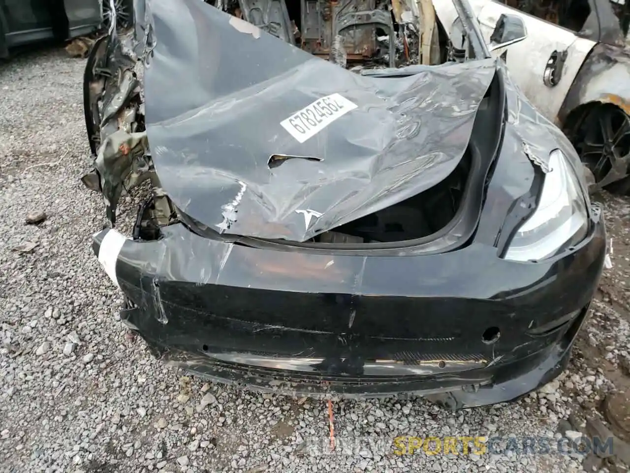 11 Photograph of a damaged car 5YJ3E1EA3KF398959 TESLA MODEL 3 2019