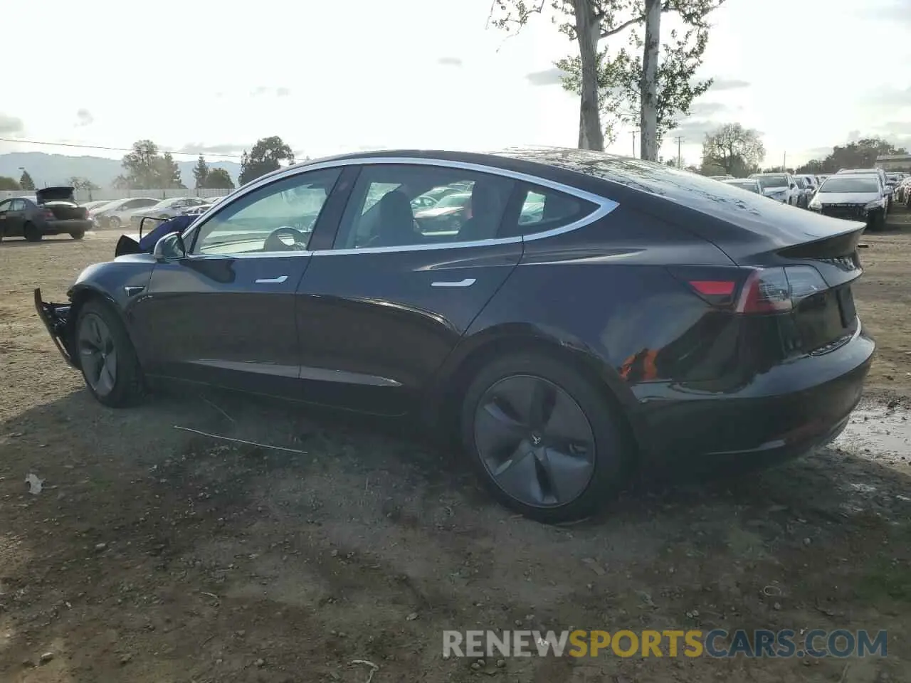 2 Photograph of a damaged car 5YJ3E1EA3KF399335 TESLA MODEL 3 2019