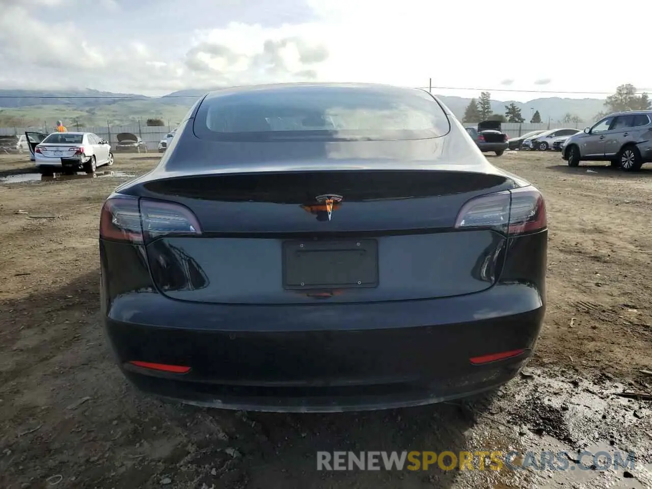 6 Photograph of a damaged car 5YJ3E1EA3KF399335 TESLA MODEL 3 2019
