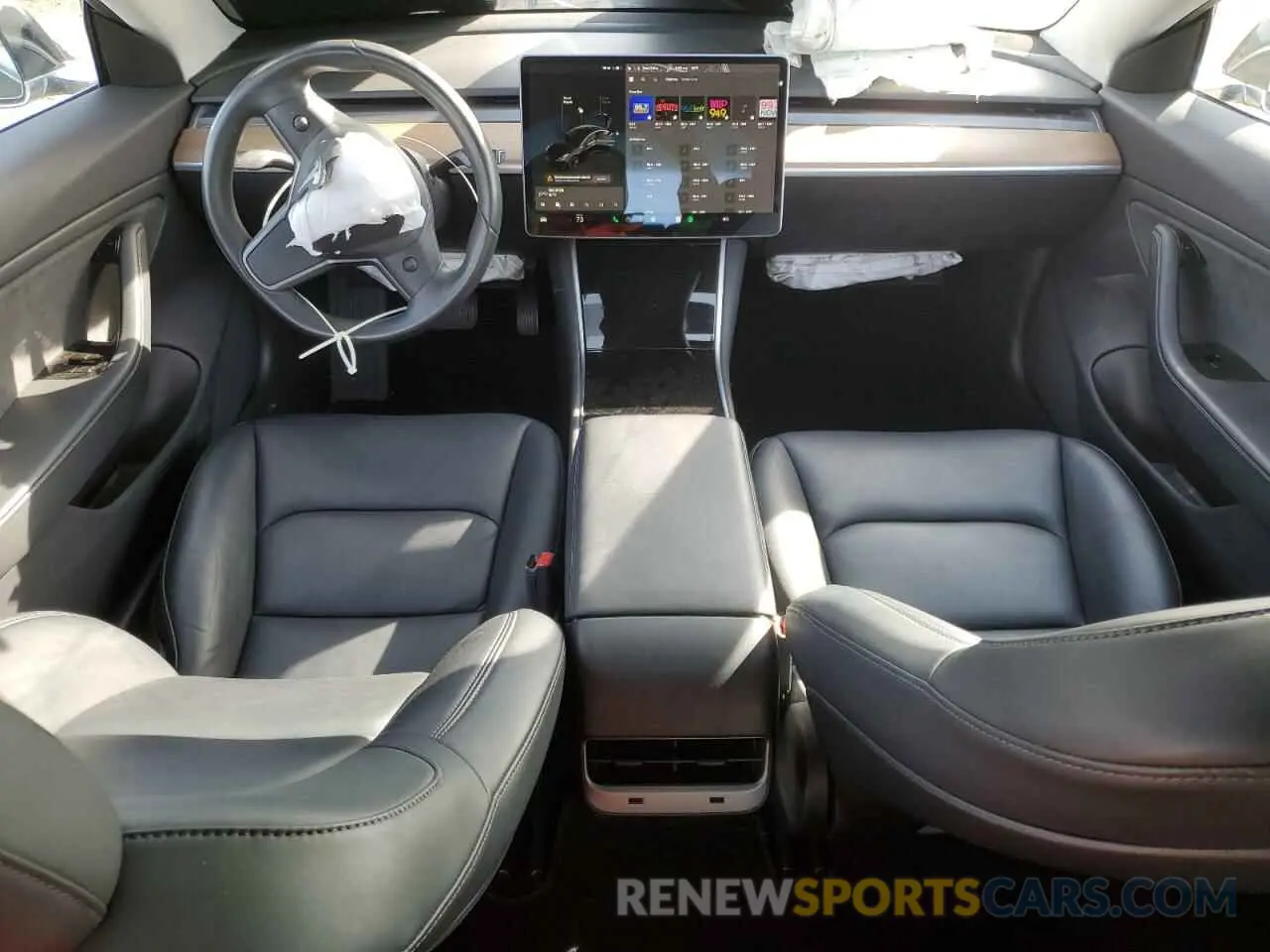 8 Photograph of a damaged car 5YJ3E1EA3KF399335 TESLA MODEL 3 2019