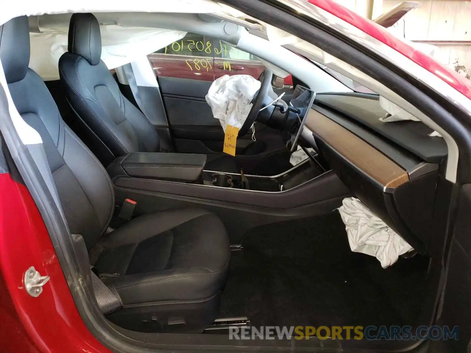 5 Photograph of a damaged car 5YJ3E1EA3KF400614 TESLA MODEL 3 2019