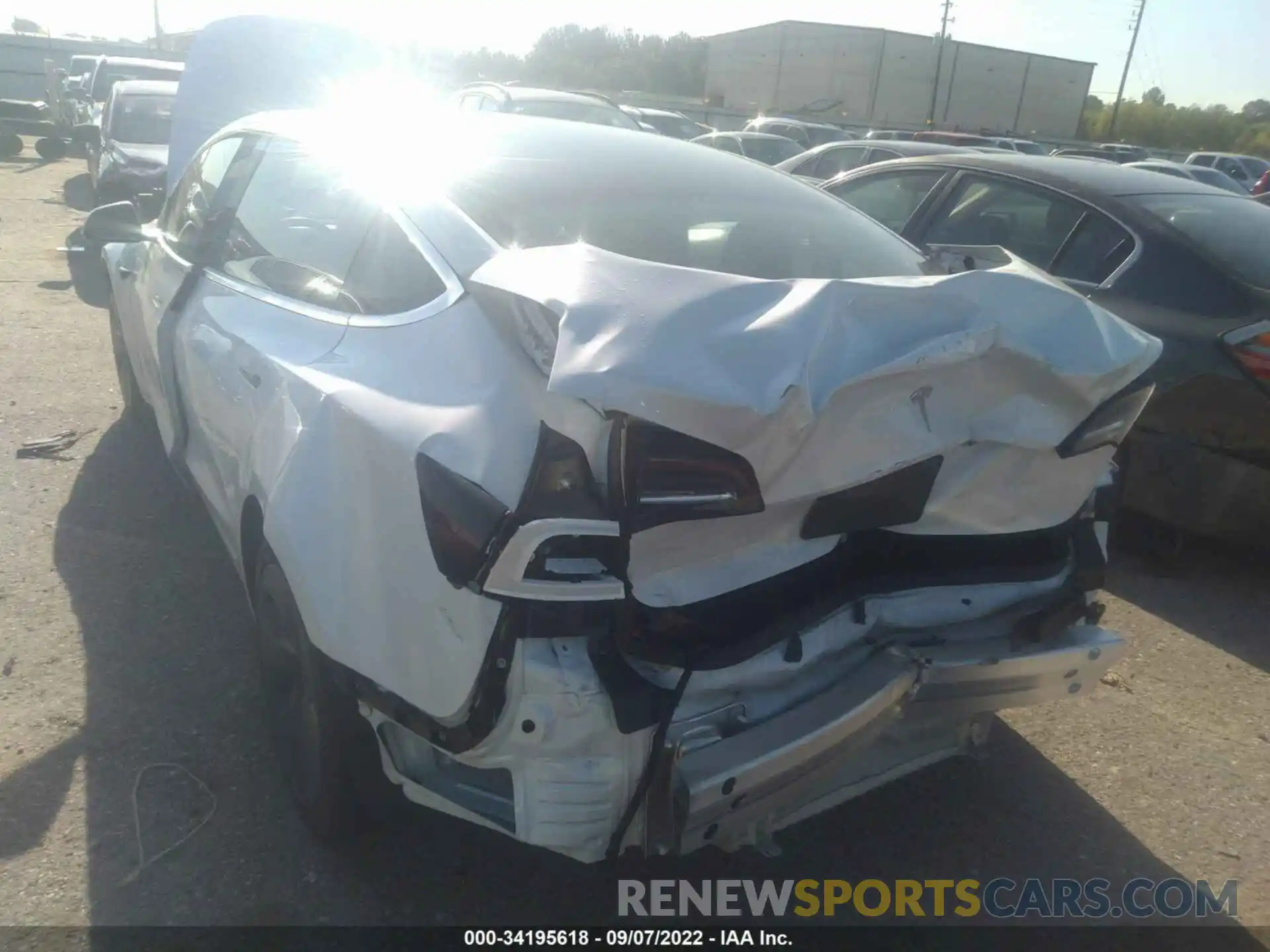 6 Photograph of a damaged car 5YJ3E1EA3KF401665 TESLA MODEL 3 2019