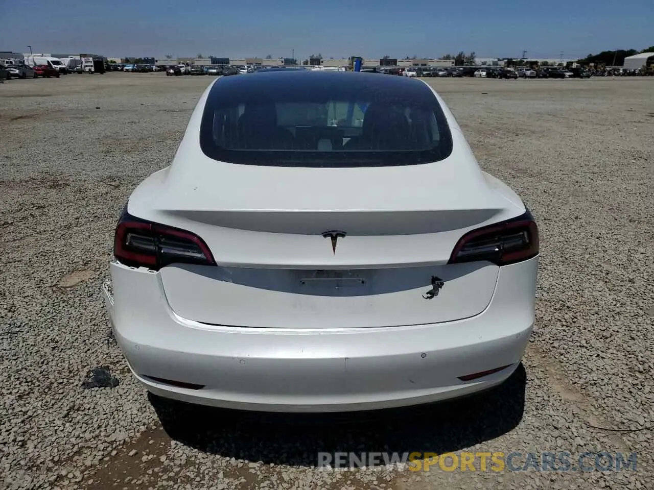 6 Photograph of a damaged car 5YJ3E1EA3KF402556 TESLA MODEL 3 2019