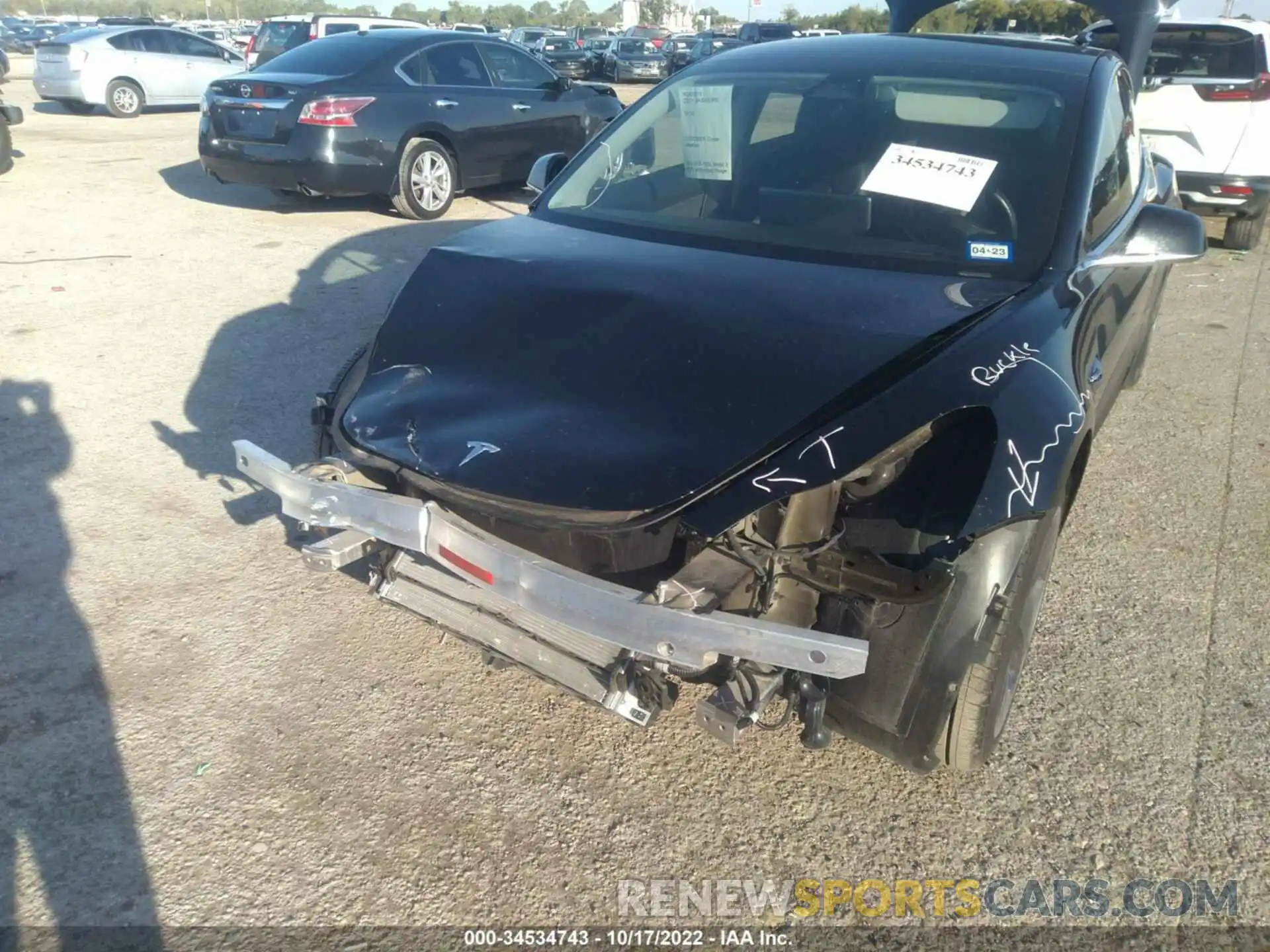 6 Photograph of a damaged car 5YJ3E1EA3KF409961 TESLA MODEL 3 2019