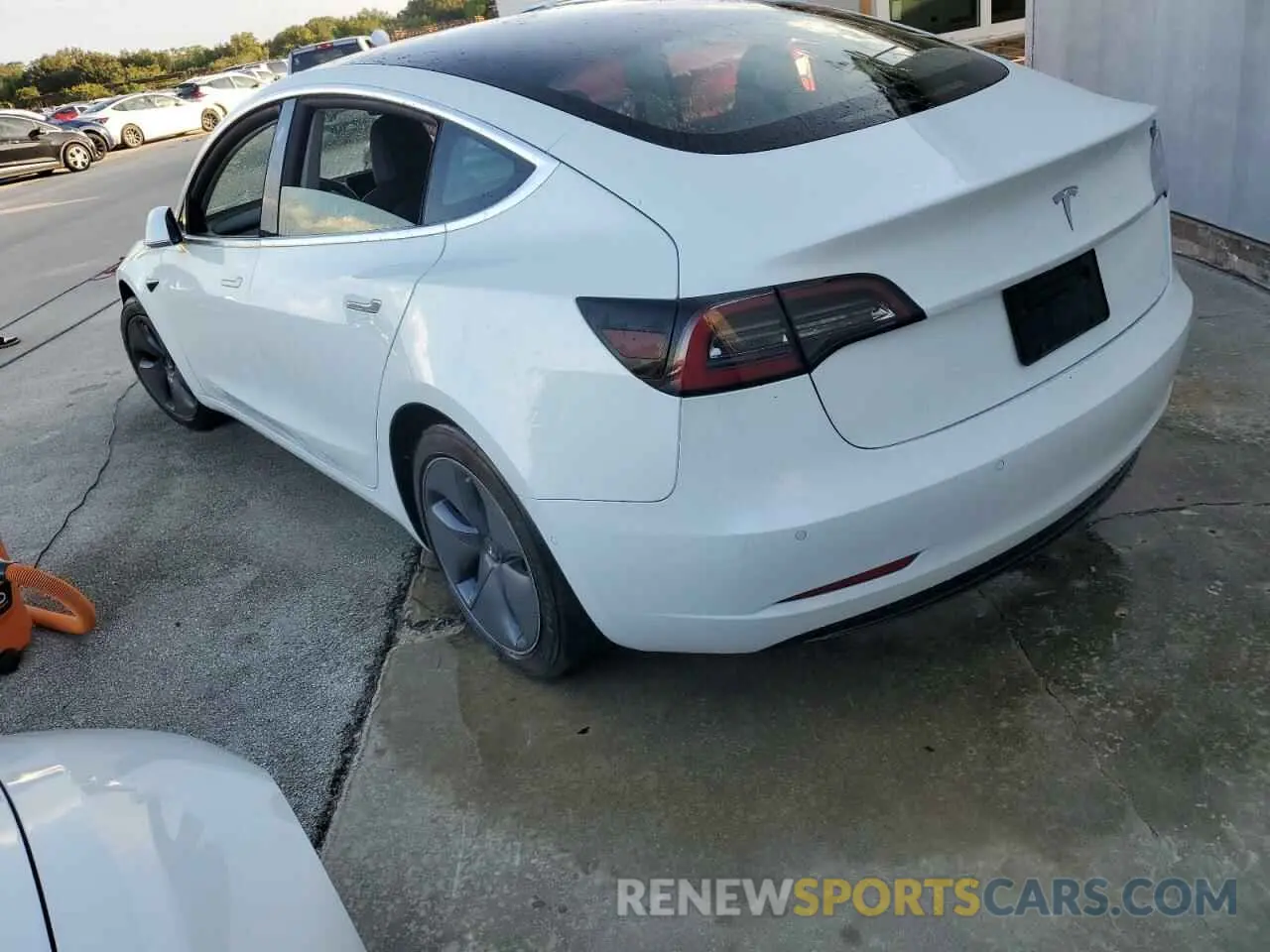 2 Photograph of a damaged car 5YJ3E1EA3KF411998 TESLA MODEL 3 2019