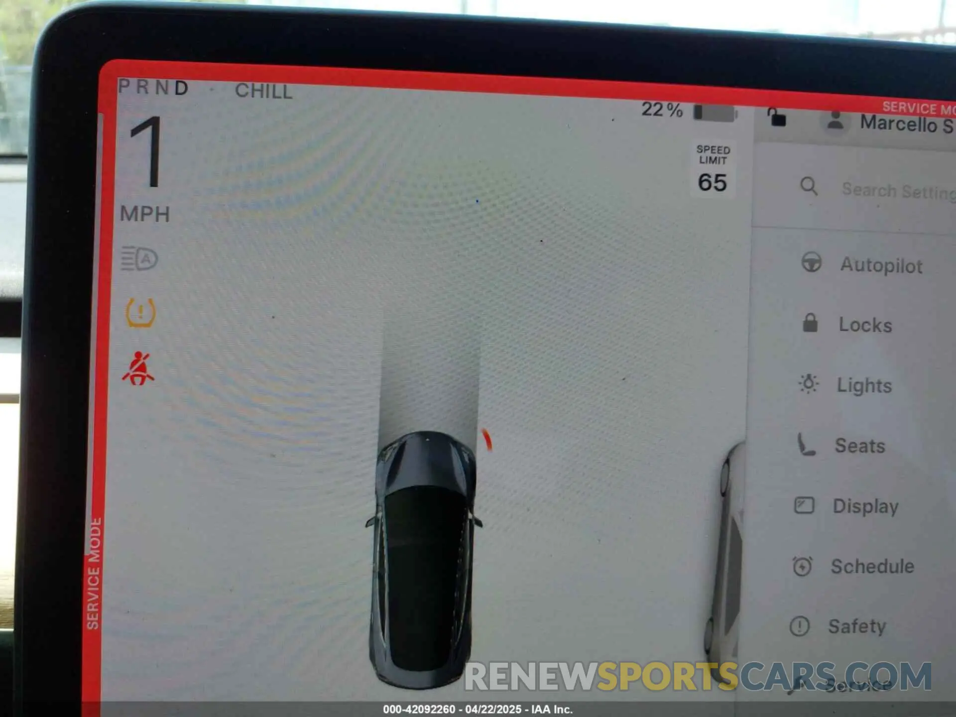19 Photograph of a damaged car 5YJ3E1EA3KF412603 TESLA MODEL 3 2019