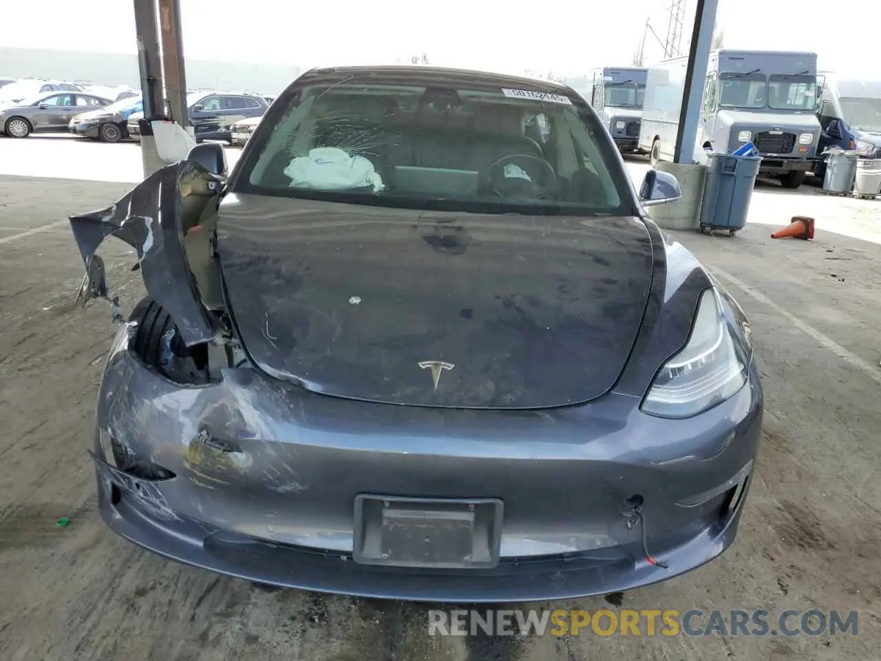 5 Photograph of a damaged car 5YJ3E1EA3KF412665 TESLA MODEL 3 2019