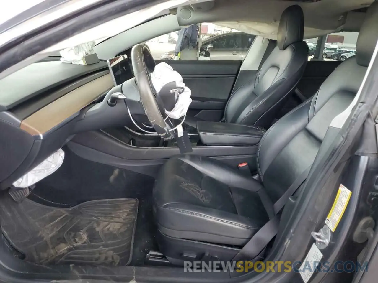 7 Photograph of a damaged car 5YJ3E1EA3KF412665 TESLA MODEL 3 2019