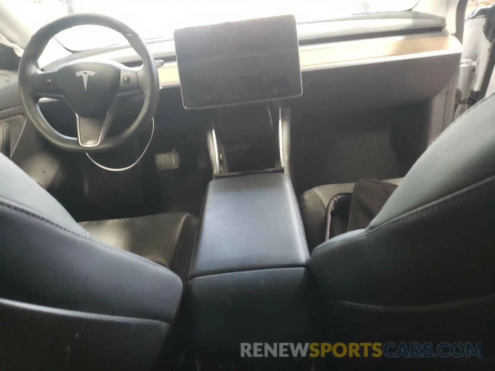 9 Photograph of a damaged car 5YJ3E1EA3KF426582 TESLA MODEL 3 2019