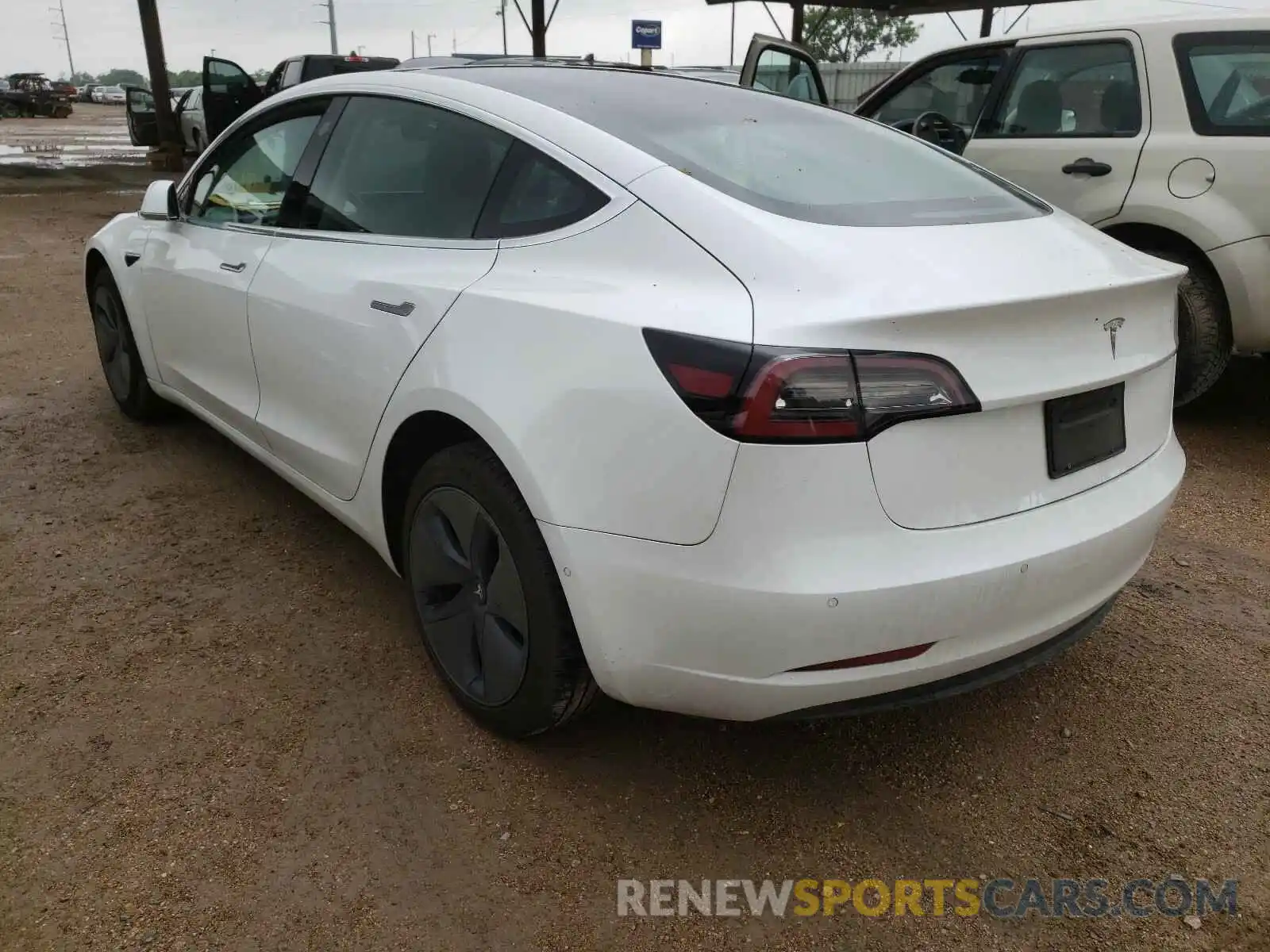 3 Photograph of a damaged car 5YJ3E1EA3KF427327 TESLA MODEL 3 2019